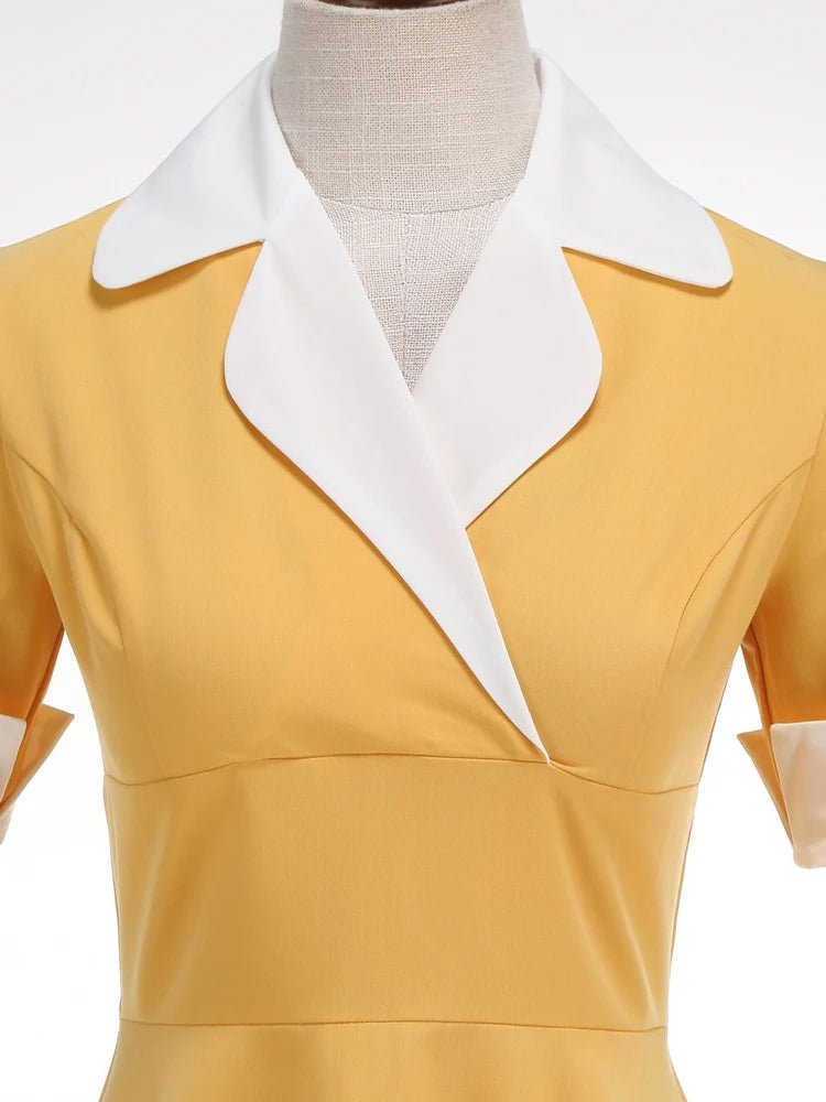 Robe Vintage Gingembre - Louise Vintage