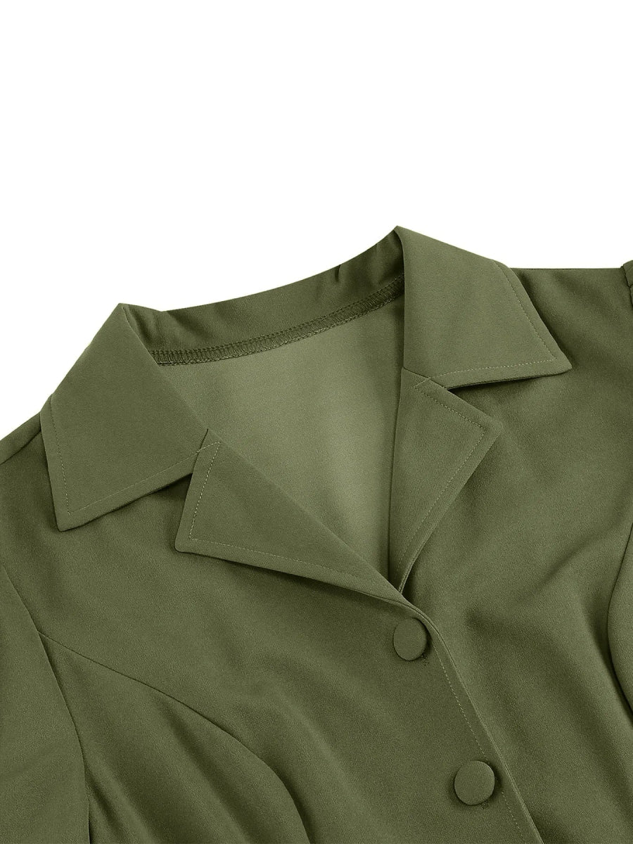 Robe Vintage Grande Taille 50s Noir - Louise Vintage