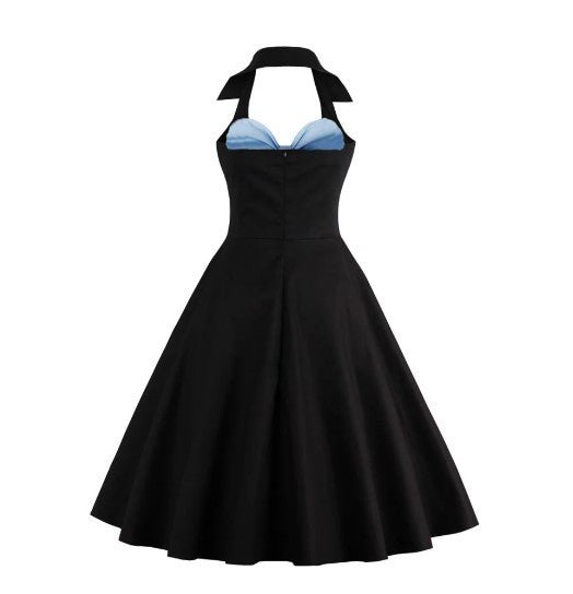 Robe Vintage Grande Taille Bleue - Louise Vintage