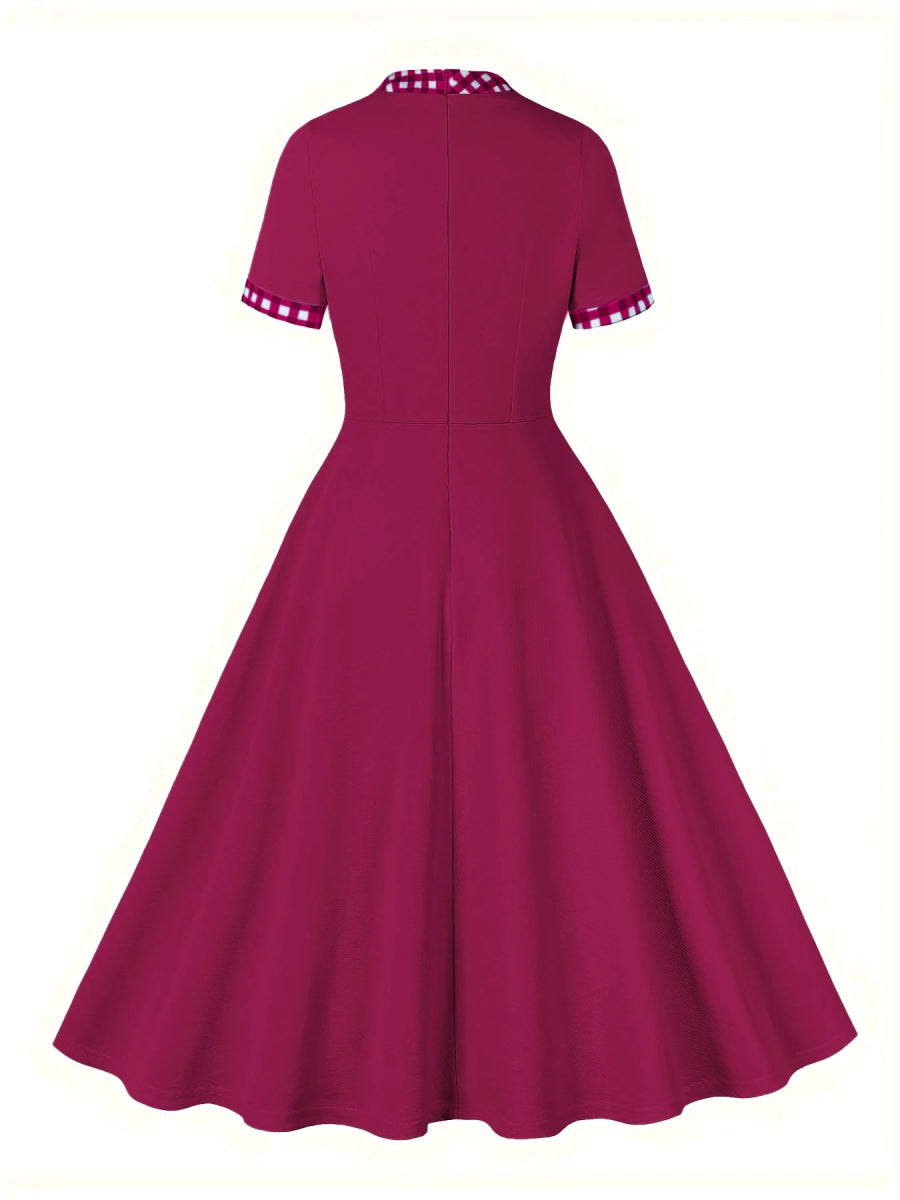 Robe Vintage Jeu de la Dame - Louise Vintage