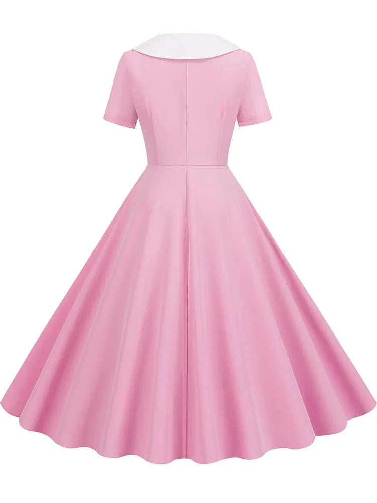 Robe Vintage Mariage Rose - Louise Vintage