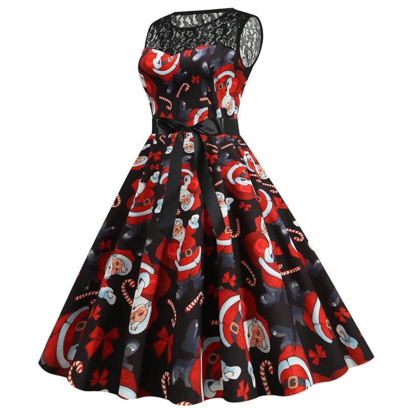 Robe Vintage Père Noel - Louise Vintage