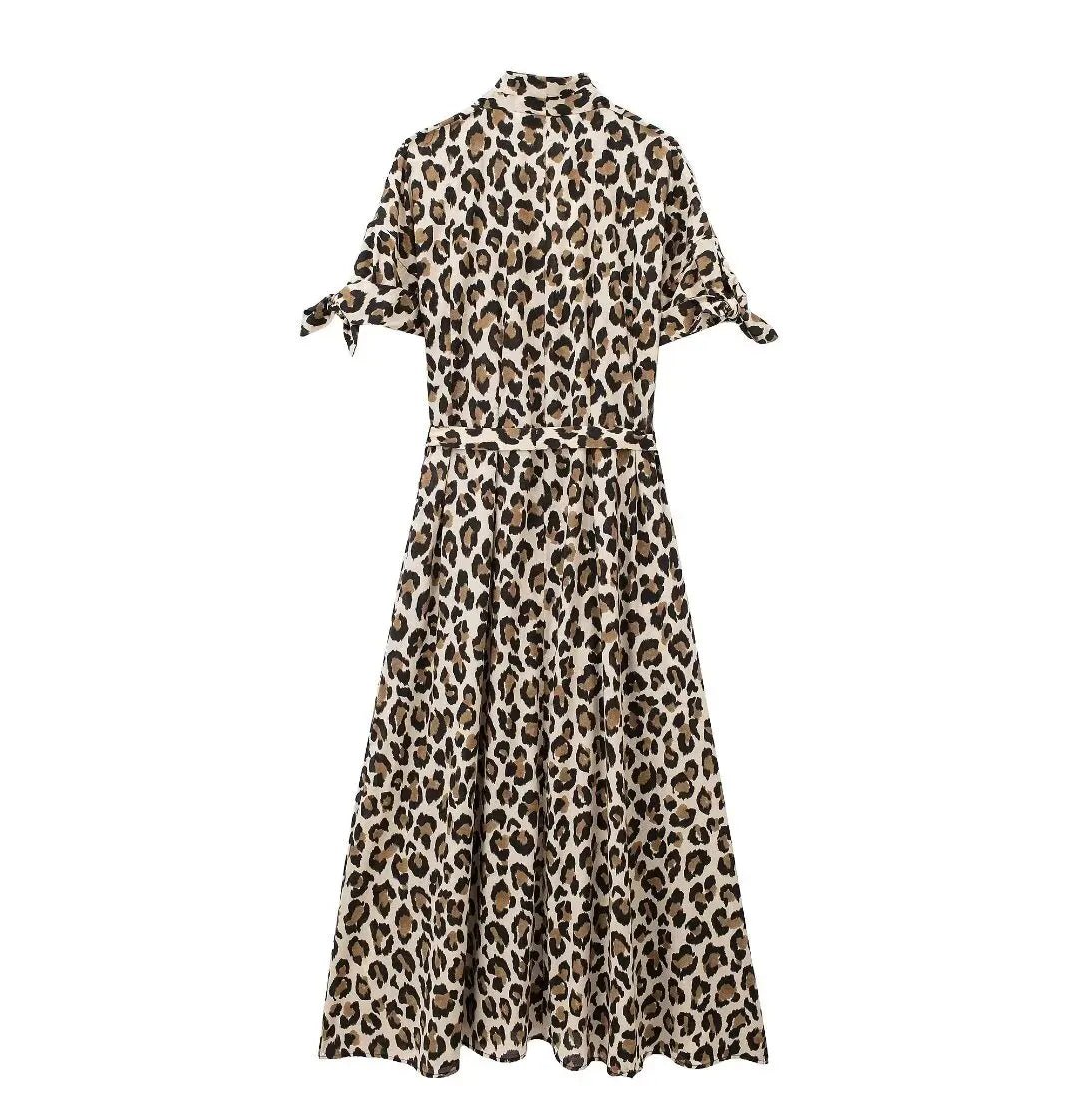 Robe Vintage Pin Up Leopard - Louise Vintage