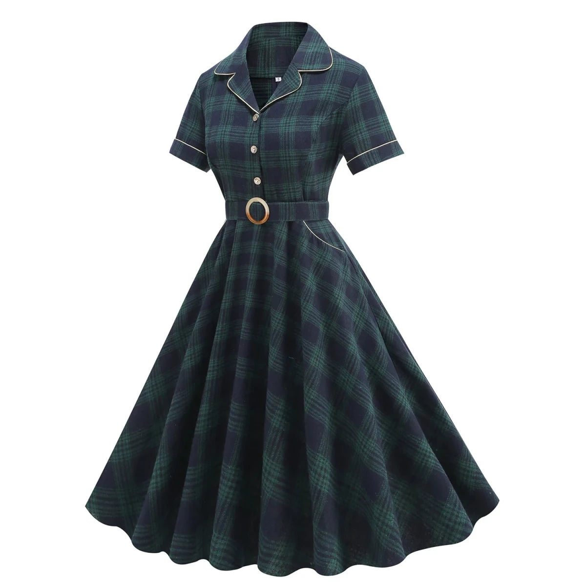 Robe Vintage Plissée - Louise Vintage