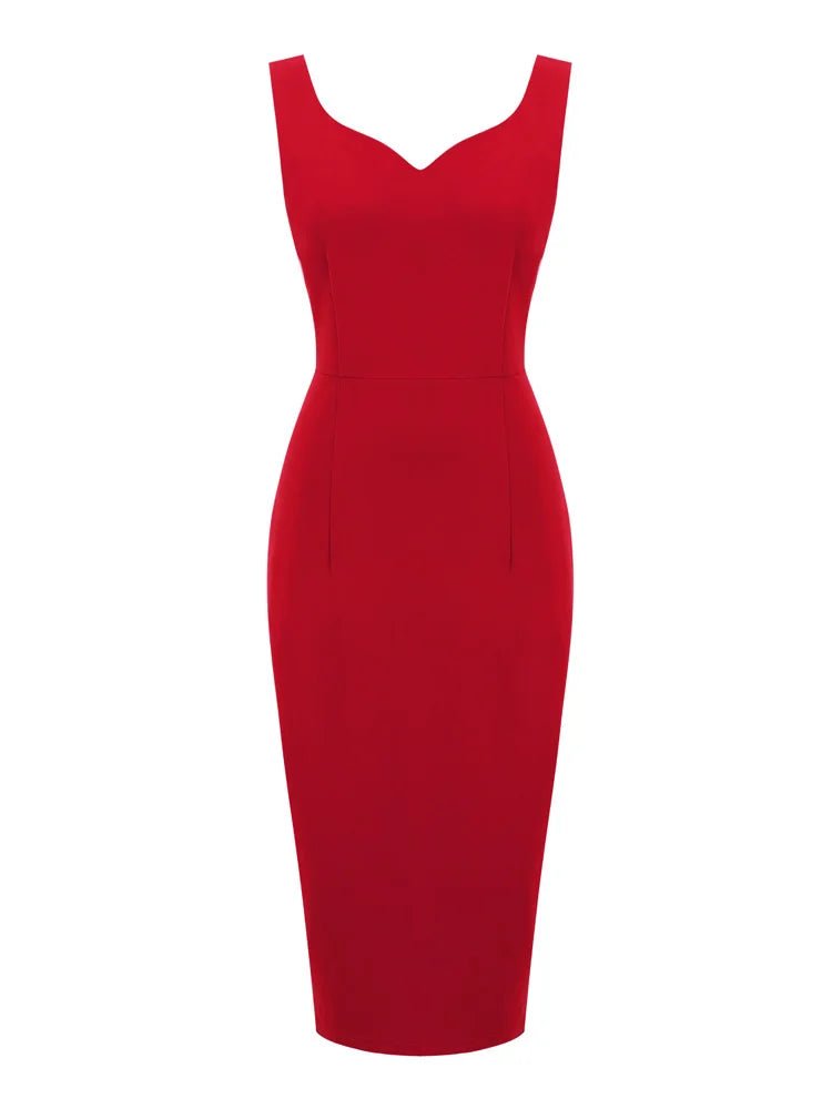 Robe Vintage Tailleur Rouge - Louise Vintage