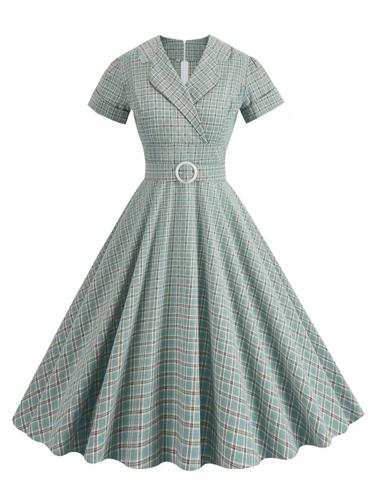 Robe Vintage Verte - Louise Vintage