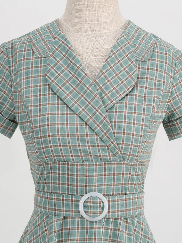 Robe Vintage Verte - Louise Vintage
