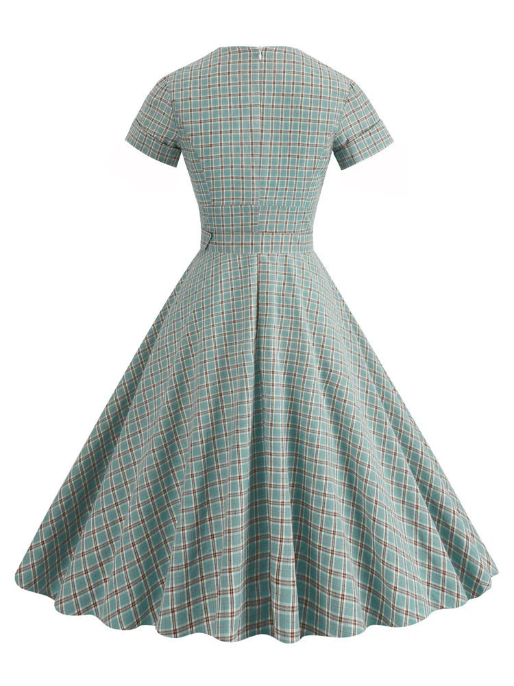 Robe Vintage Verte - Louise Vintage