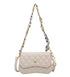 Sac à Main Vintage en Cuir Blanc - Louise Vintage