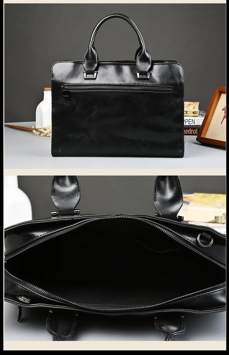 Sac PC Vintage 13 Pouces Noir - Louise Vintage