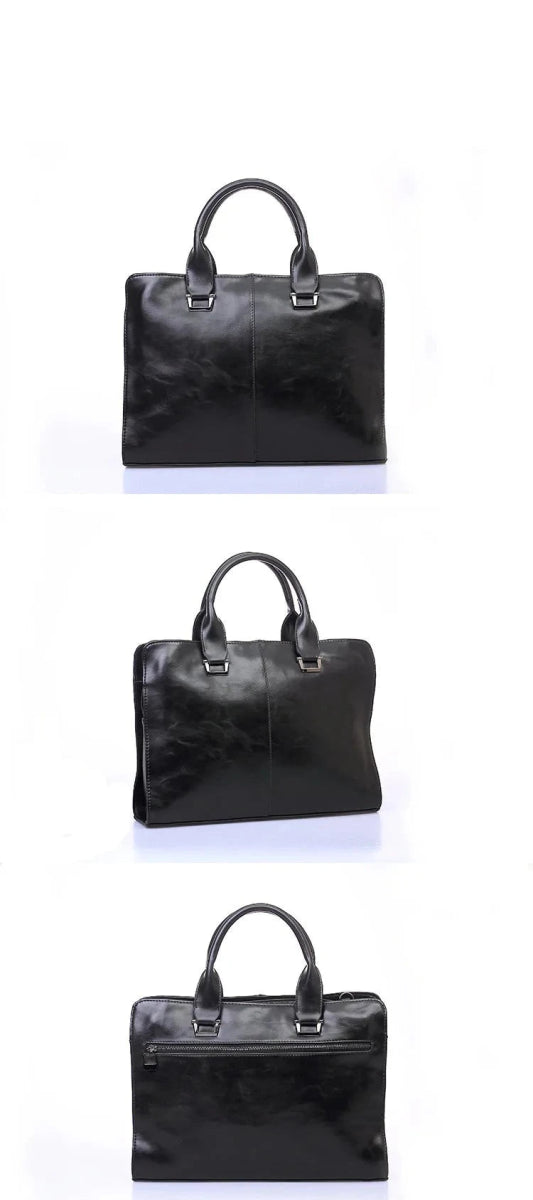 Sac PC Vintage 13 Pouces Noir - Louise Vintage