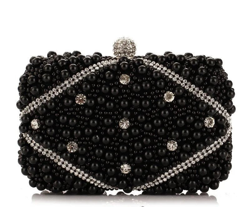 Sac Perle Vintage Noir - Louise Vintage