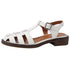 Sandales Cuir Femme Vintage Beige - Louise Vintage