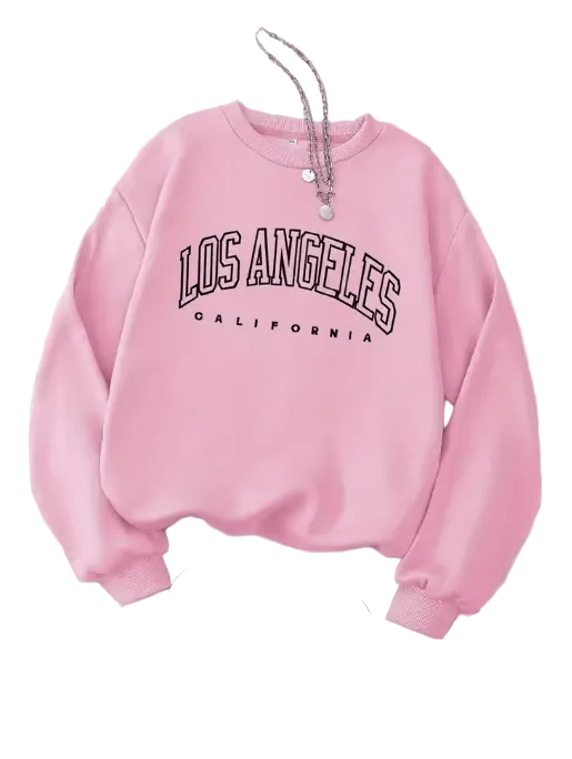 Sweat Vintage Los Angeles Rose - Louise Vintage