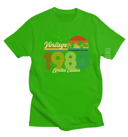 T Shirt Vintage 80s - Louise Vintage