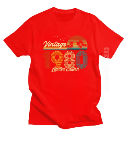 T Shirt Vintage 80s - Louise Vintage