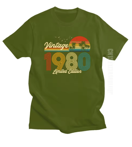 T Shirt Vintage 80s - Louise Vintage
