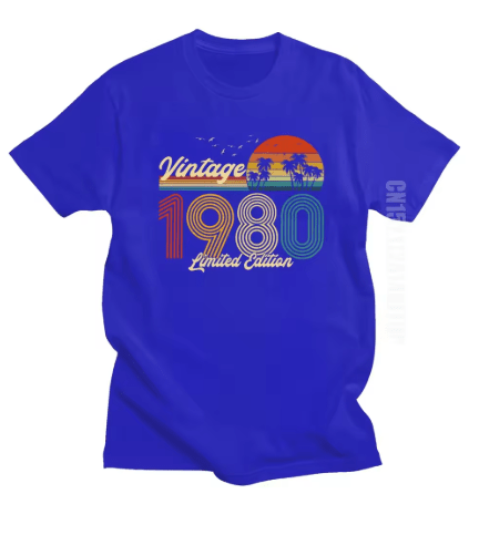 T Shirt Vintage 80s - Louise Vintage