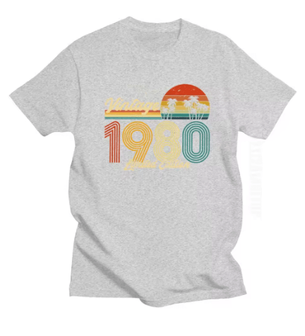 T Shirt Vintage 80s - Louise Vintage