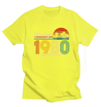 T Shirt Vintage 80s - Louise Vintage