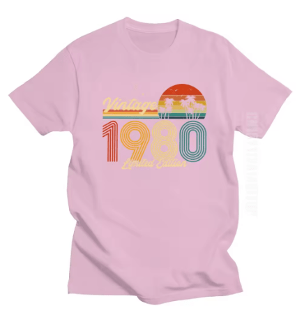 T Shirt Vintage 80s - Louise Vintage