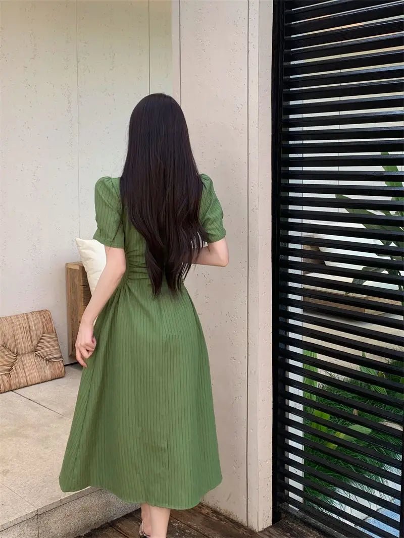 Tenue Années 40 Vert - Louise Vintage