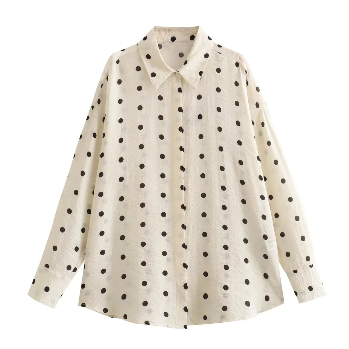 Top Vintage Années 30 Manches Longues Ivoire - Louise Vintage