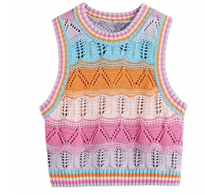 Pull Crochet Vintage