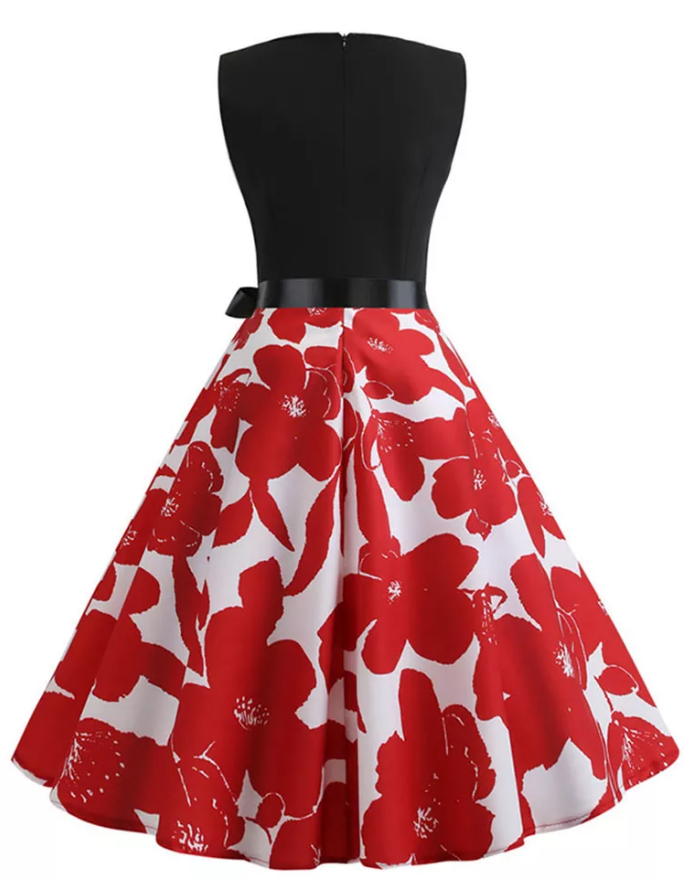Robe Vintage Pin Up Ballons