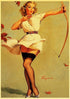 Affiche Vintage Elvgren Tir à L&