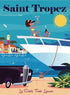 Affiche Vintage Saint Tropez - Louise Vintage