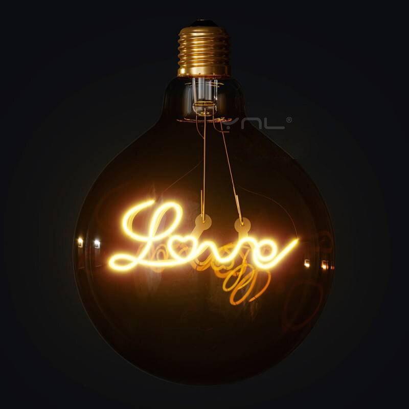 Ampoule Vintage Filament E27 LOVE - Louise Vintage