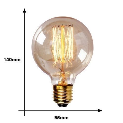 Ampoule Vintage<br> Filament E27 Ronde - Louise Vintage