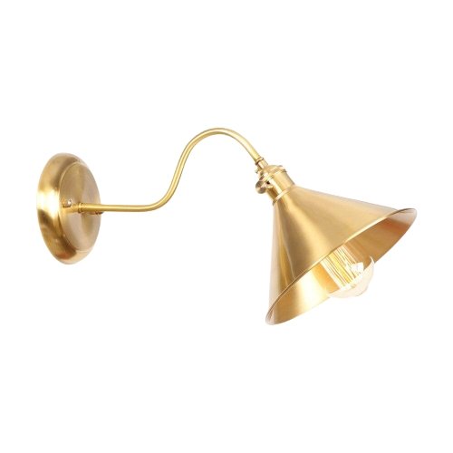 Applique Murale Dorée Vintage avec Interrupteur - Louise Vintage