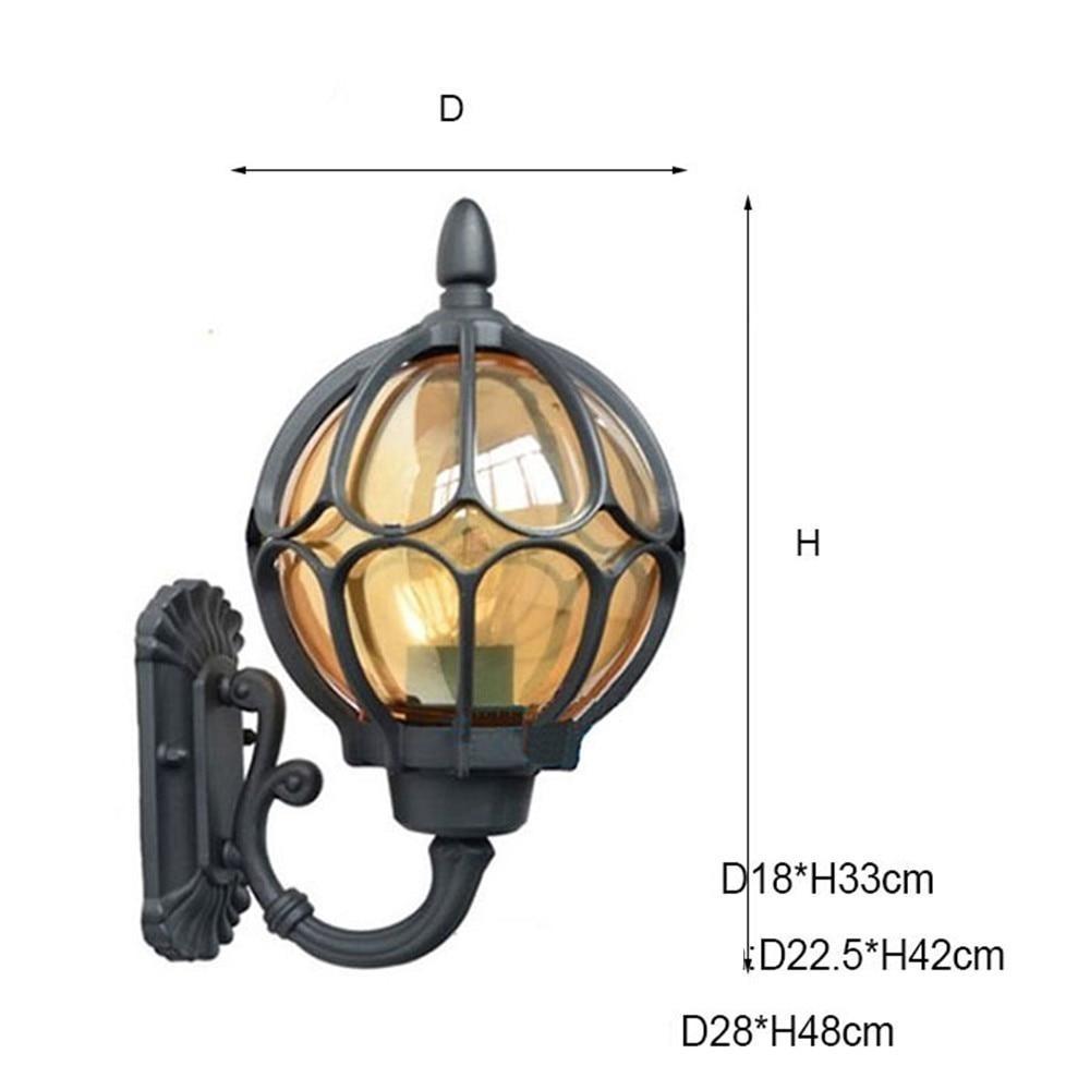 Applique Murale Exterieure Vintage Noire - Louise Vintage