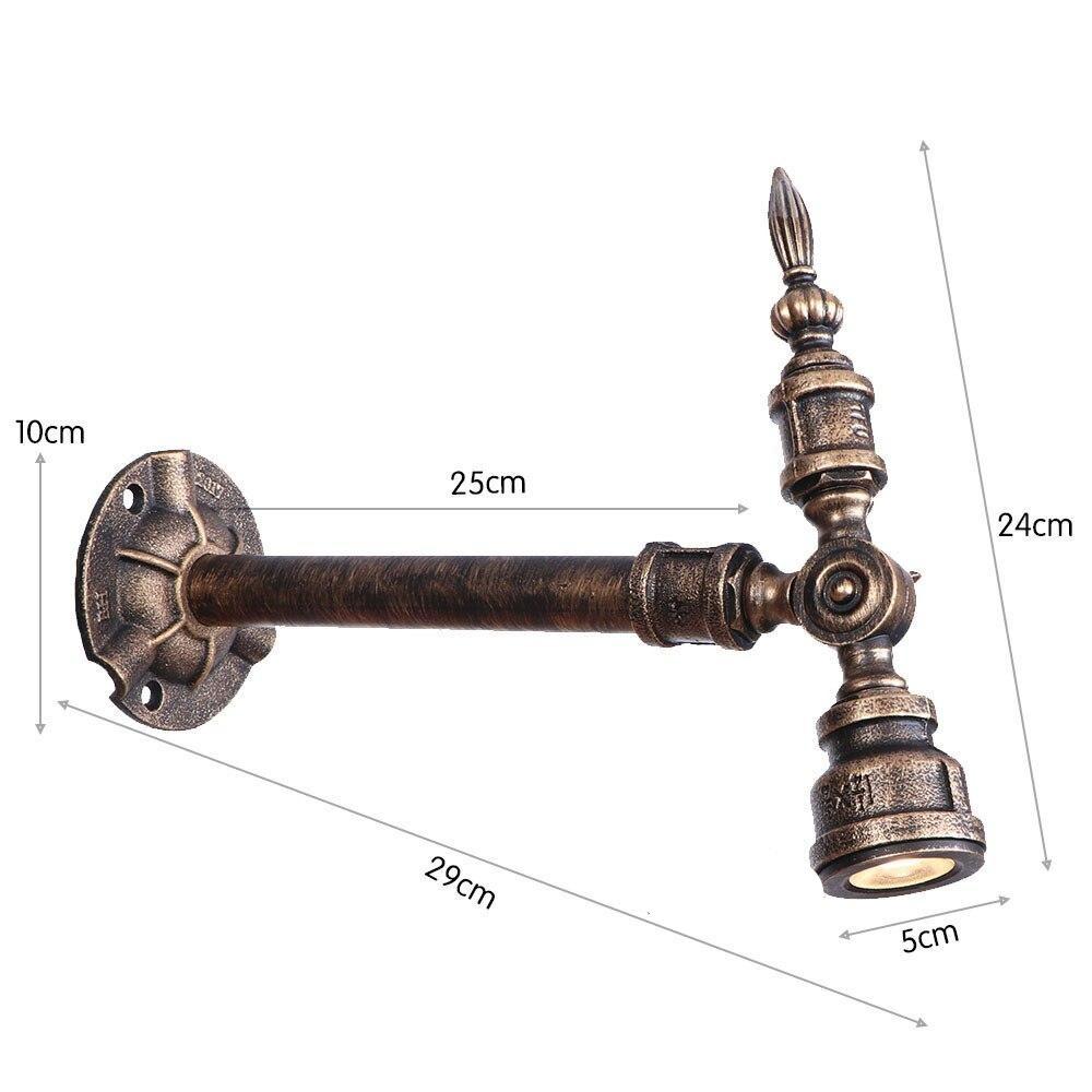 Applique Murale Laiton Vintage Ajustable - Louise Vintage