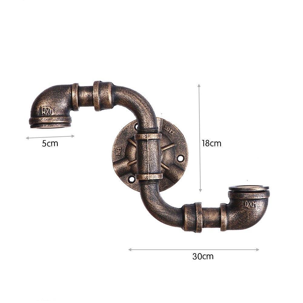 Applique Murale Laiton Vintage Double - Louise Vintage