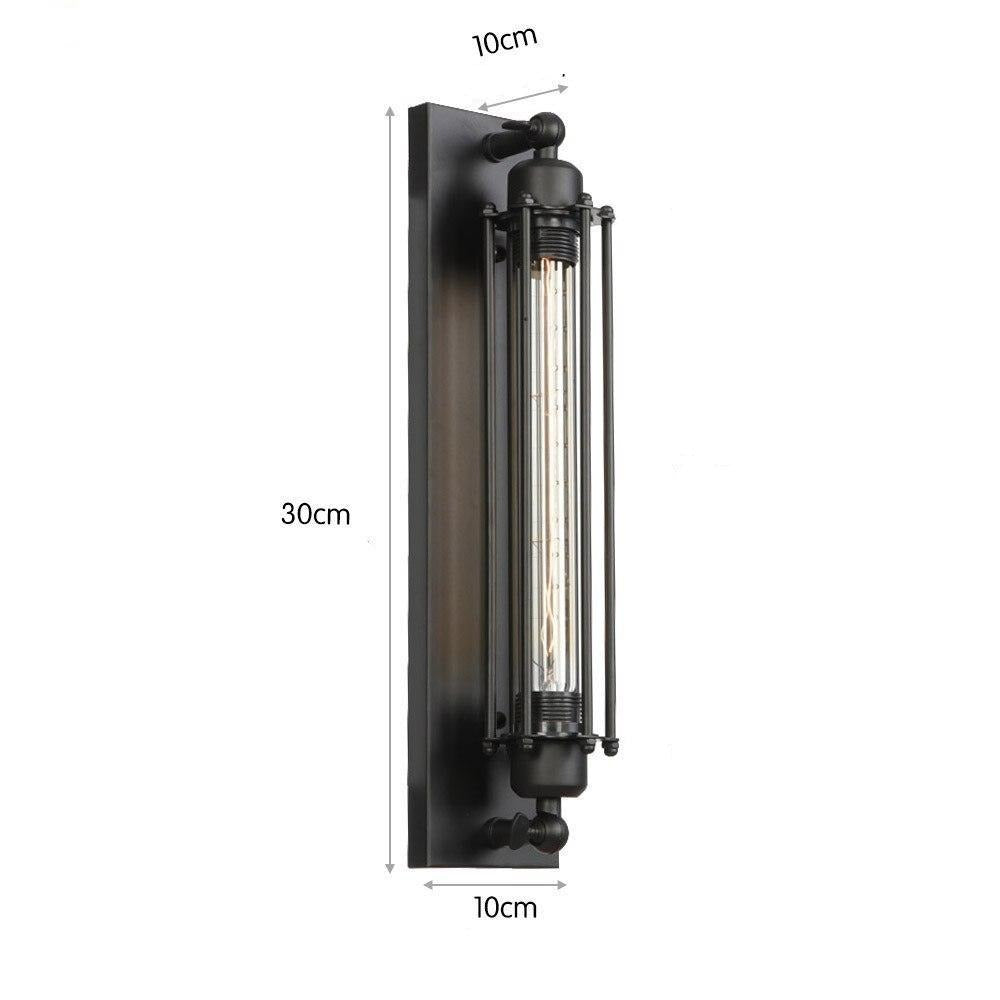 Applique Murale LED Vintage Noir - Louise Vintage