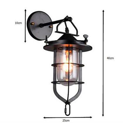 Applique Murale Noire Vintage - Louise Vintage