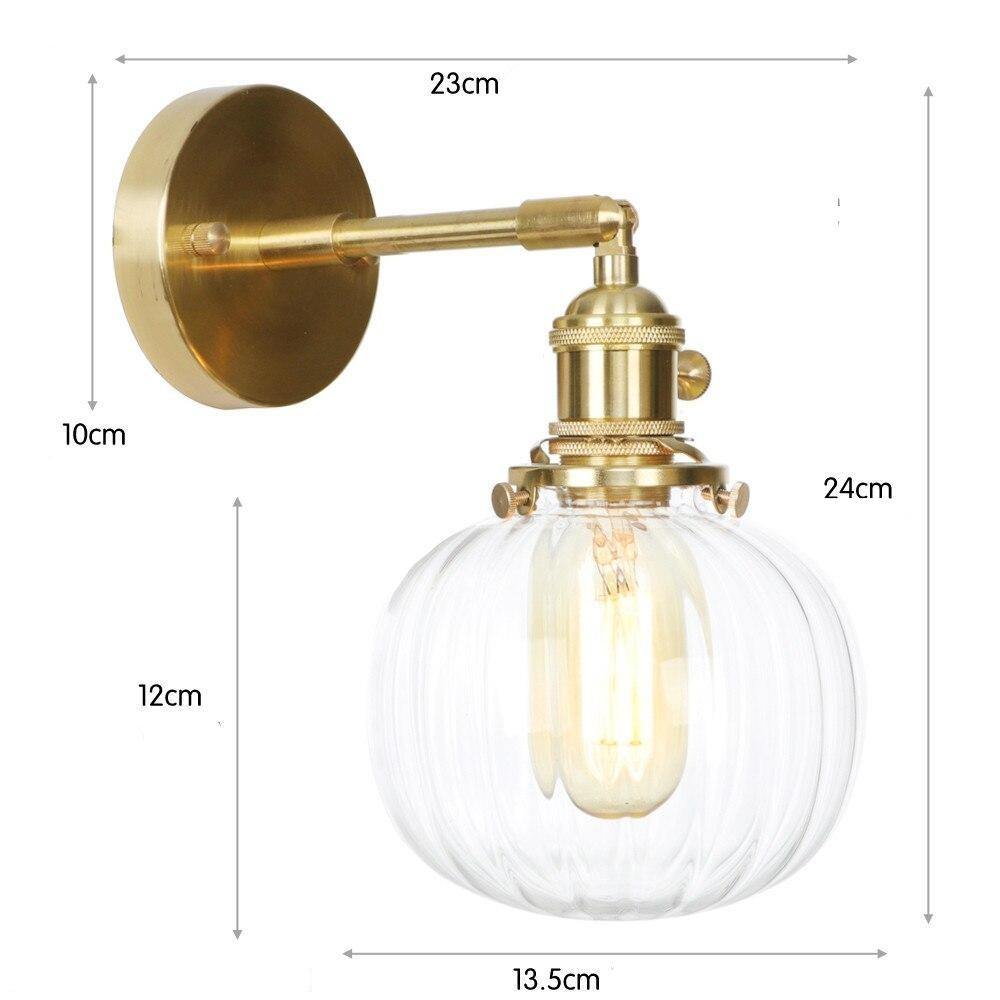 Applique Murale Salle de Bain Vintage Globe - Louise Vintage
