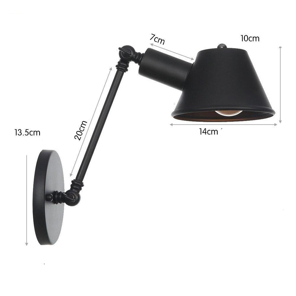 Applique Murale Salon Vintage Noire - Louise Vintage