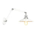 Applique Murale Vintage Blanc Coquillage - Louise Vintage
