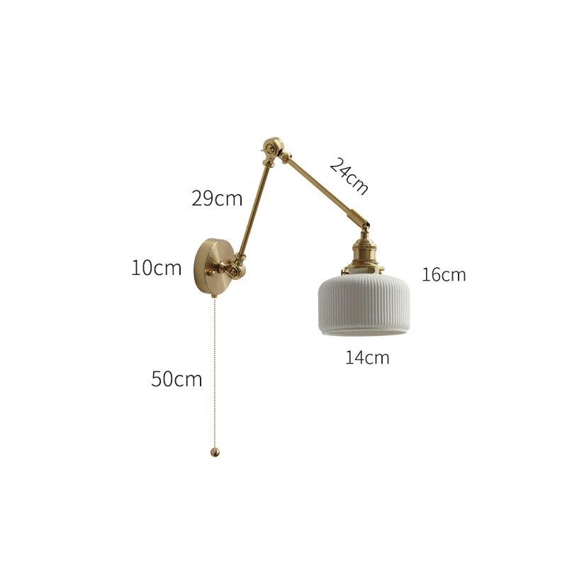 Applique Murale Vintage Chambre Blanc - Louise Vintage