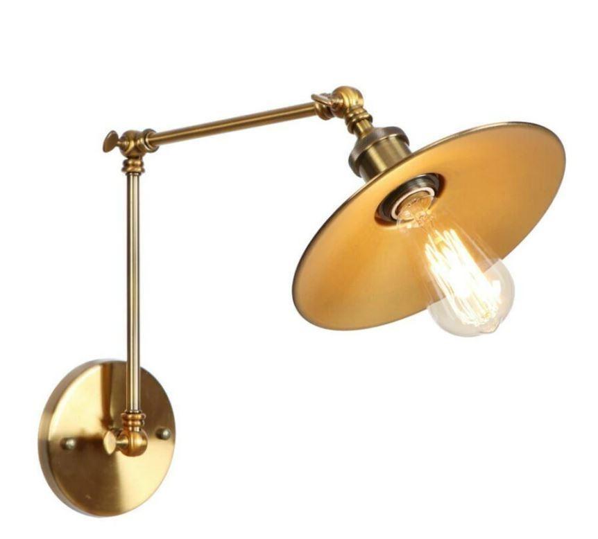 Applique Murale Vintage Industrielle Or - Louise Vintage