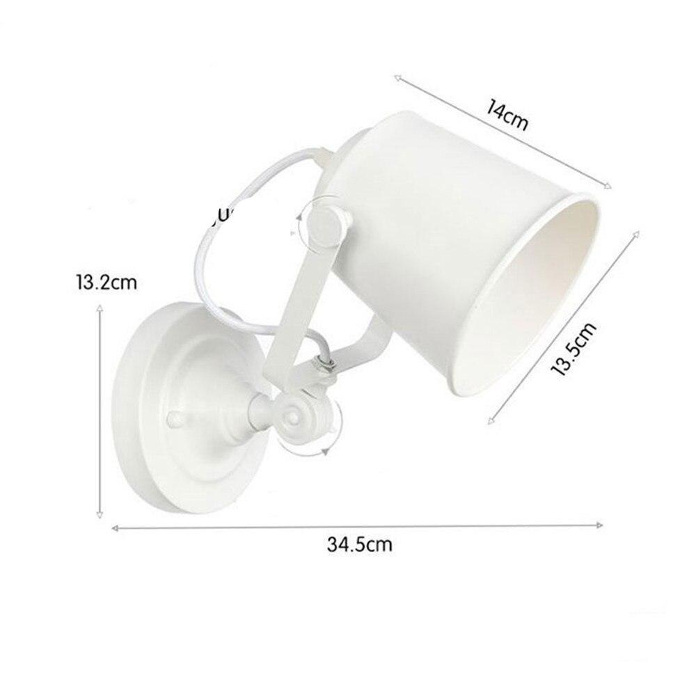 Applique Murale Vintage Spot Ajustable Blanc - Louise Vintage