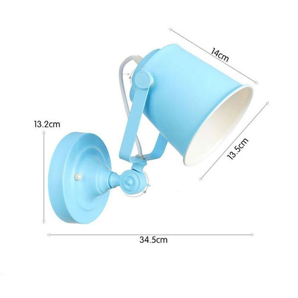 Applique Murale Vintage Spot Ajustable Bleu - Louise Vintage