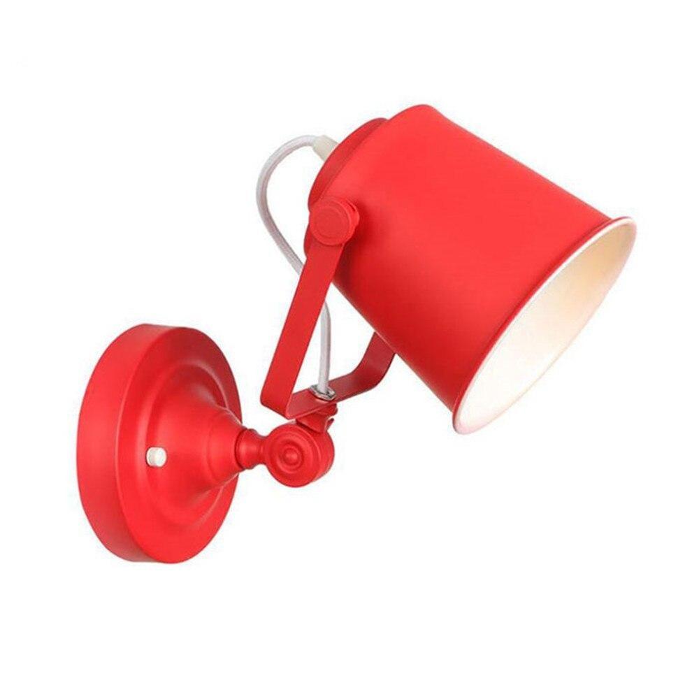 Applique Murale Vintage Spot Ajustable Rouge - Louise Vintage