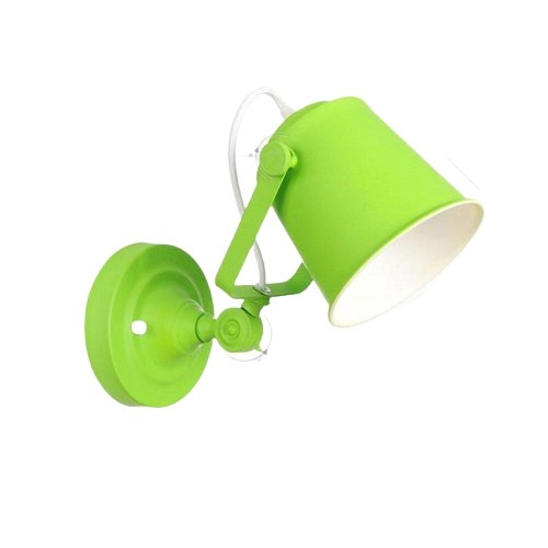 Applique Murale Vintage Spot Ajustable Vert - Louise Vintage