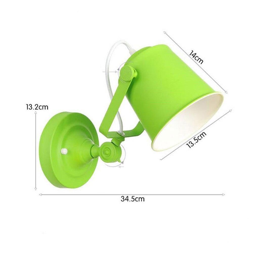 Applique Murale Vintage Spot Ajustable Vert - Louise Vintage