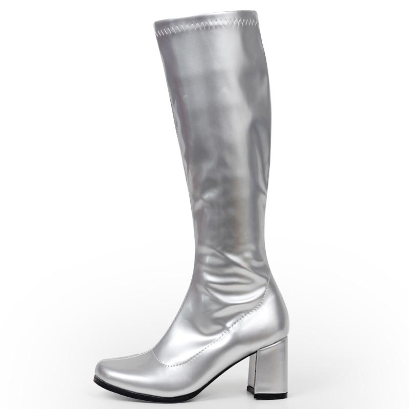 Bottes Années 70 Vintage Argent - Louise Vintage